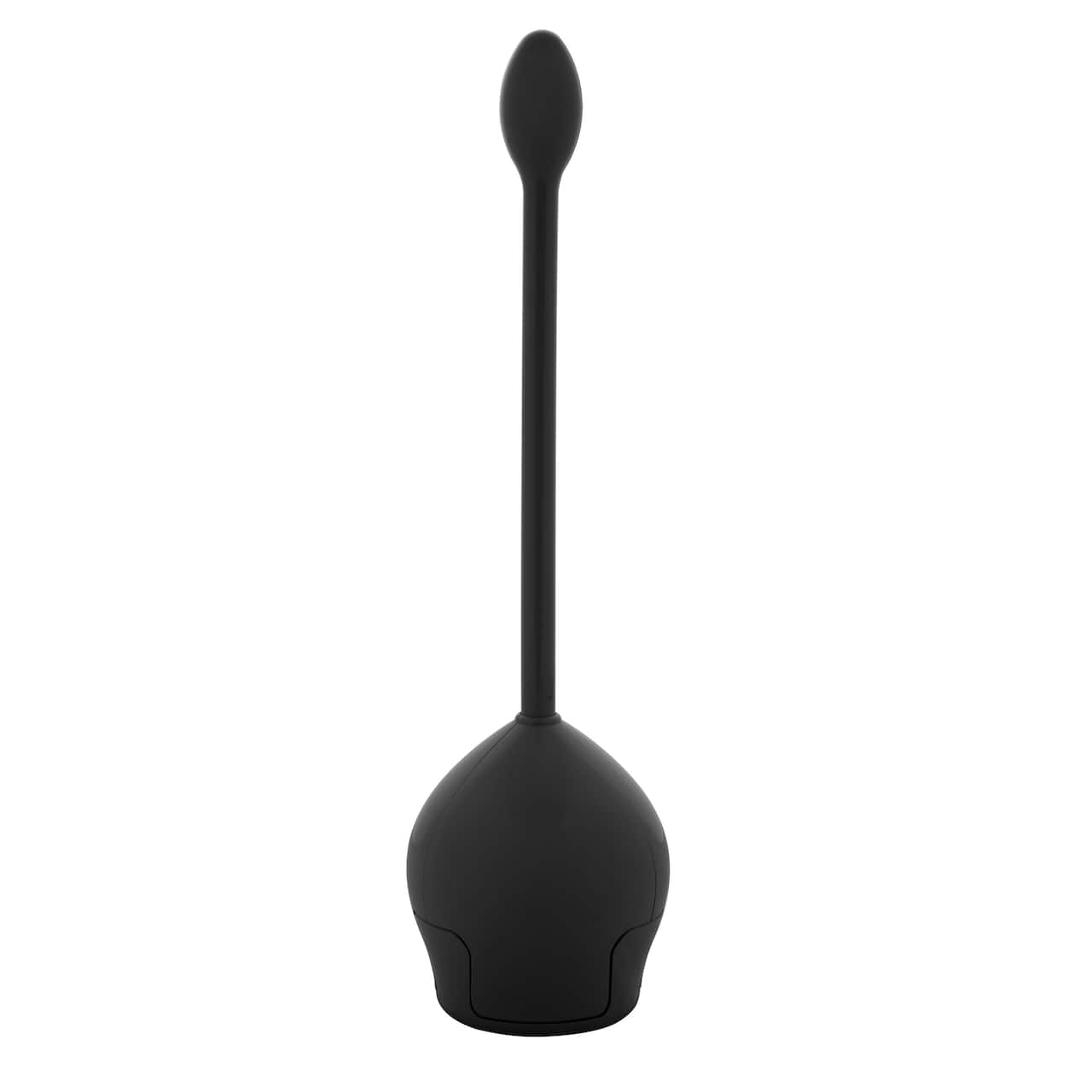 Bath Bliss Black Firm Grip Tulip Toilet Bowl Brush